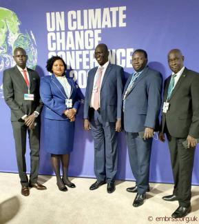 The Republic of South Sudan  is participating in COP26 in Glasgow