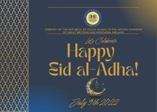 Happy Eid Al-Adha 2022 Banner