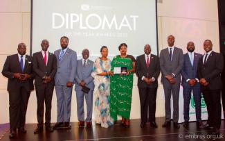 The Embassy attended the DIPLOMAT Magazine’s Thirteenth Annual Awards Ceremony at the Royal Over-Seas League
